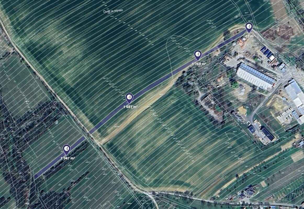 Zemědělské pozemky, Traplice, 2 015 m²