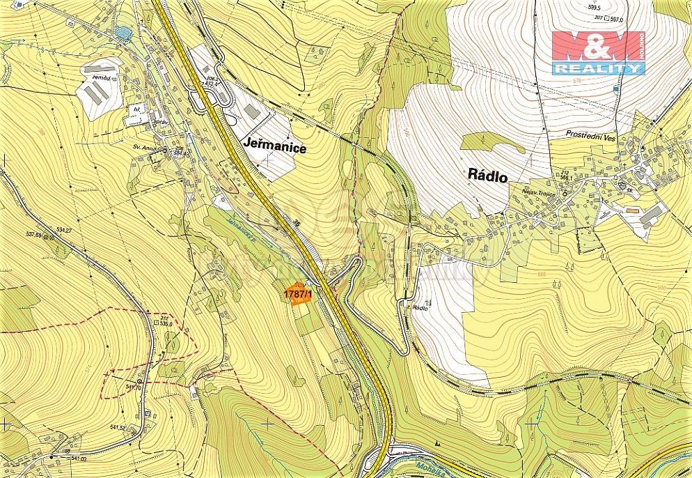 Prodej louka - Jeřmanice, okres Liberec, Liberecký kraj - 5