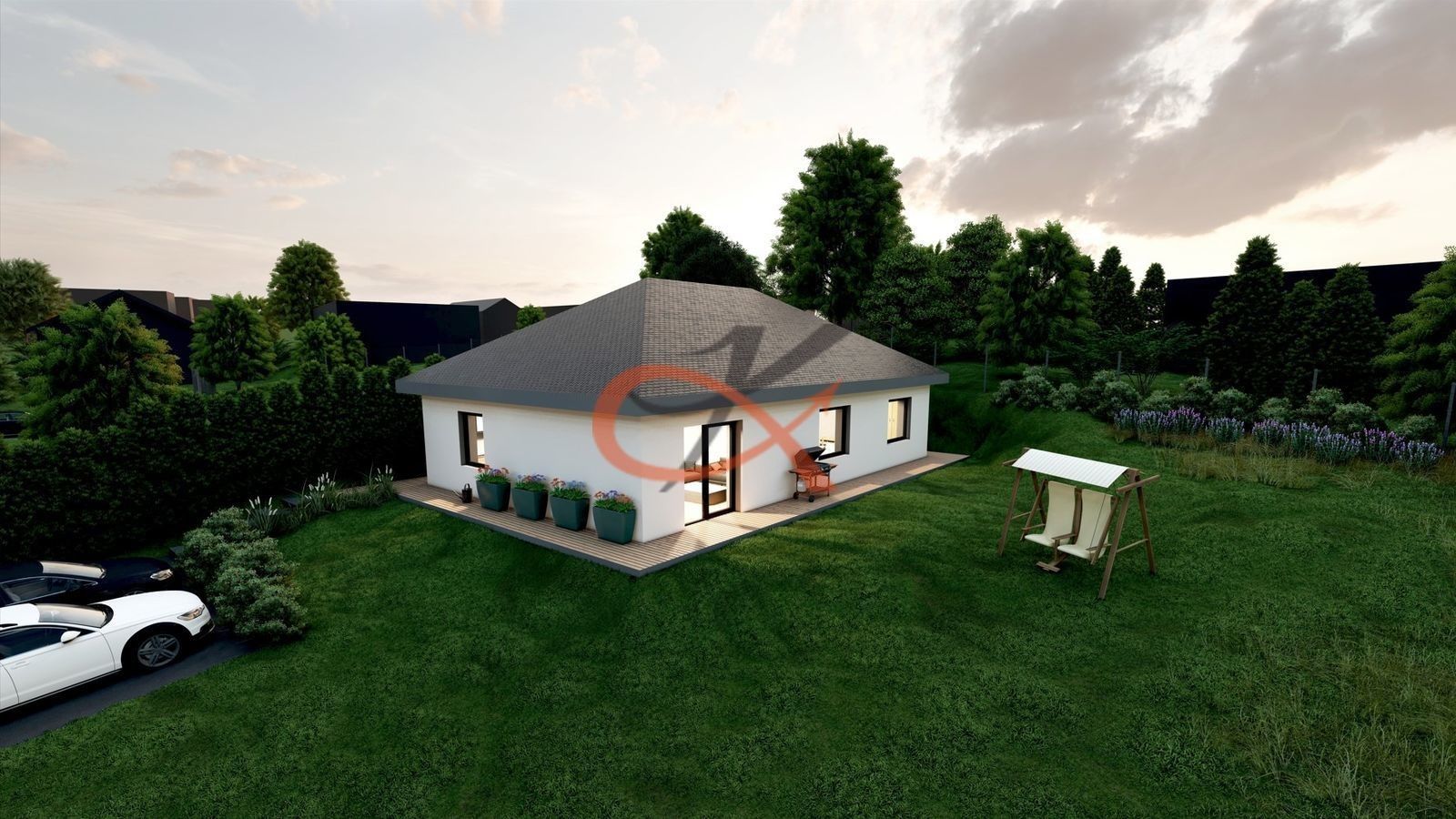 Prodej pozemek pro bydlení - Kunovice, Vsetín, 936 m²