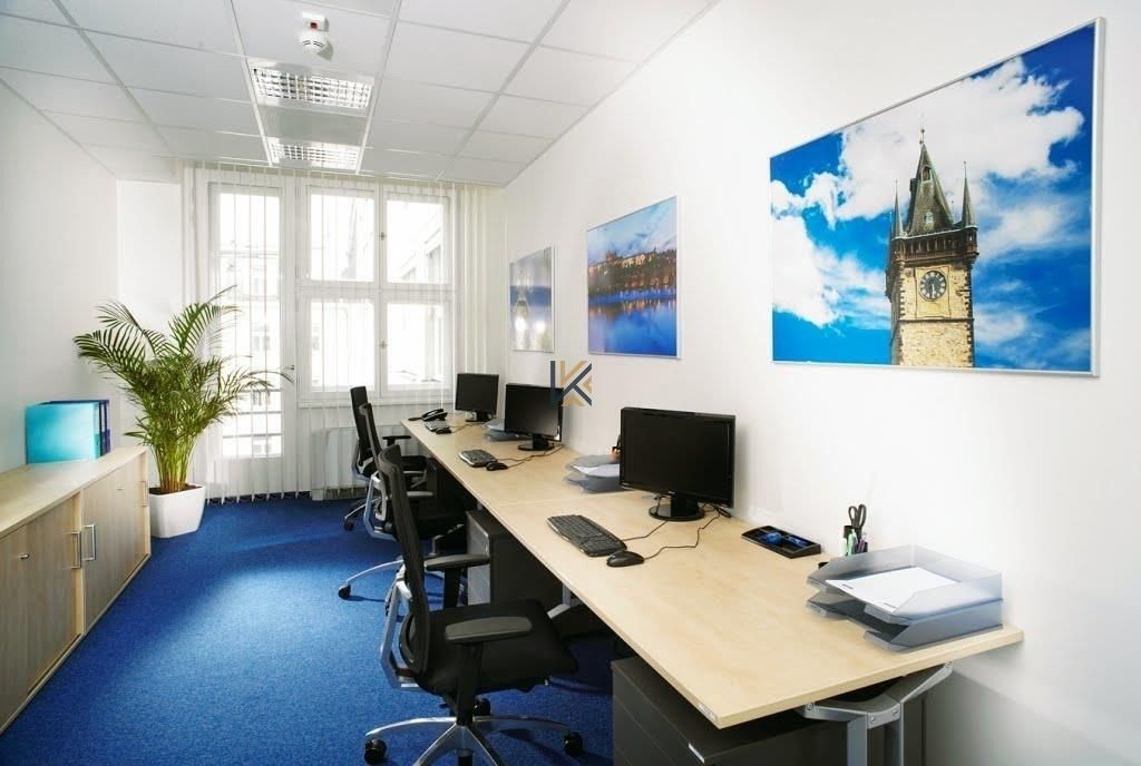 Pronájem kancelář - Na Poříčí, Praha, 16 m²