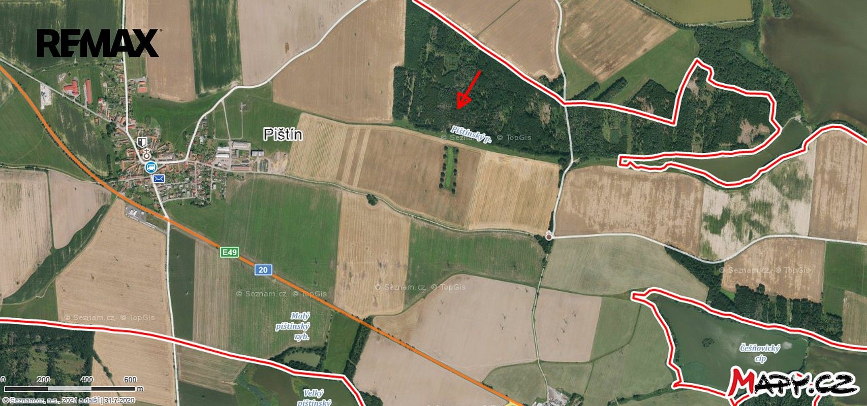 Lesy, Pištín, okres České Budějovice, Jihočeský kraj - 1