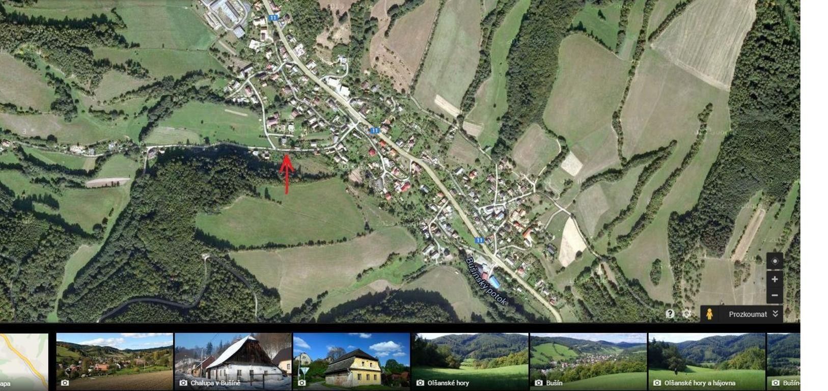 Pozemky pro bydlení, Bušín, 3 553 m²