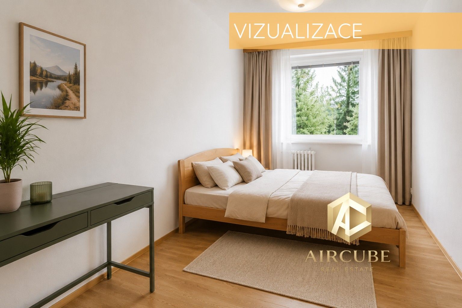 Pronájem byt 2+kk - Urbánkova, Praha Modřany, 45 m² - 5