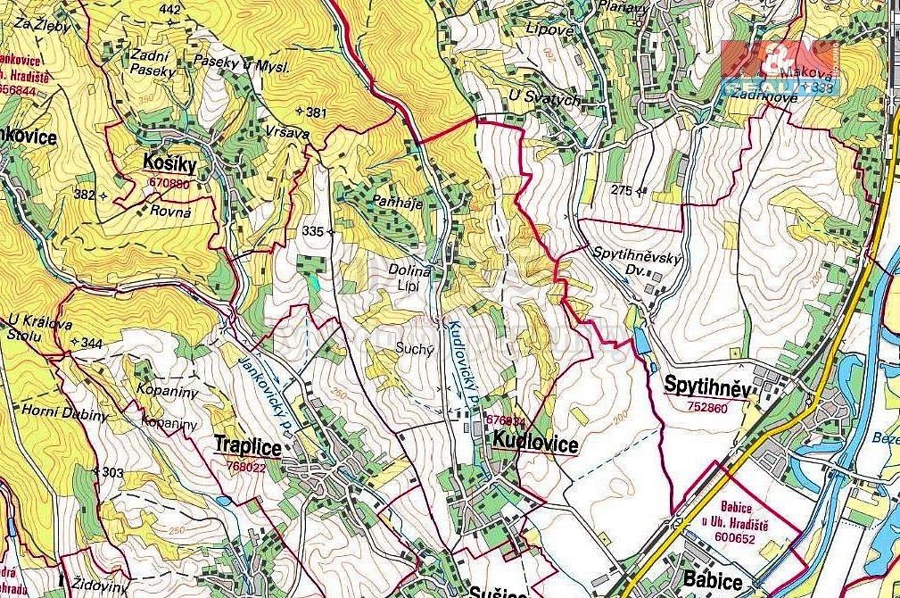 Prodej zahrada - Kudlovice, okres Uherské Hradiště, Zlínský kraj - 5