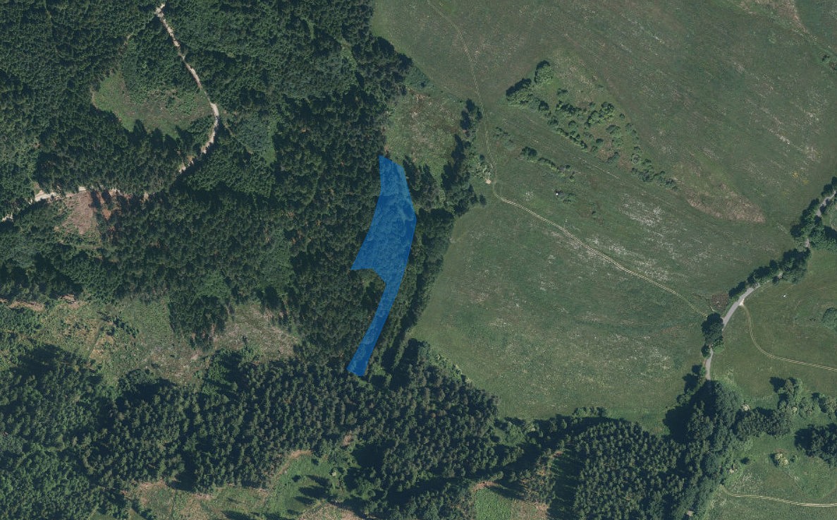 Les, 7 291 m²