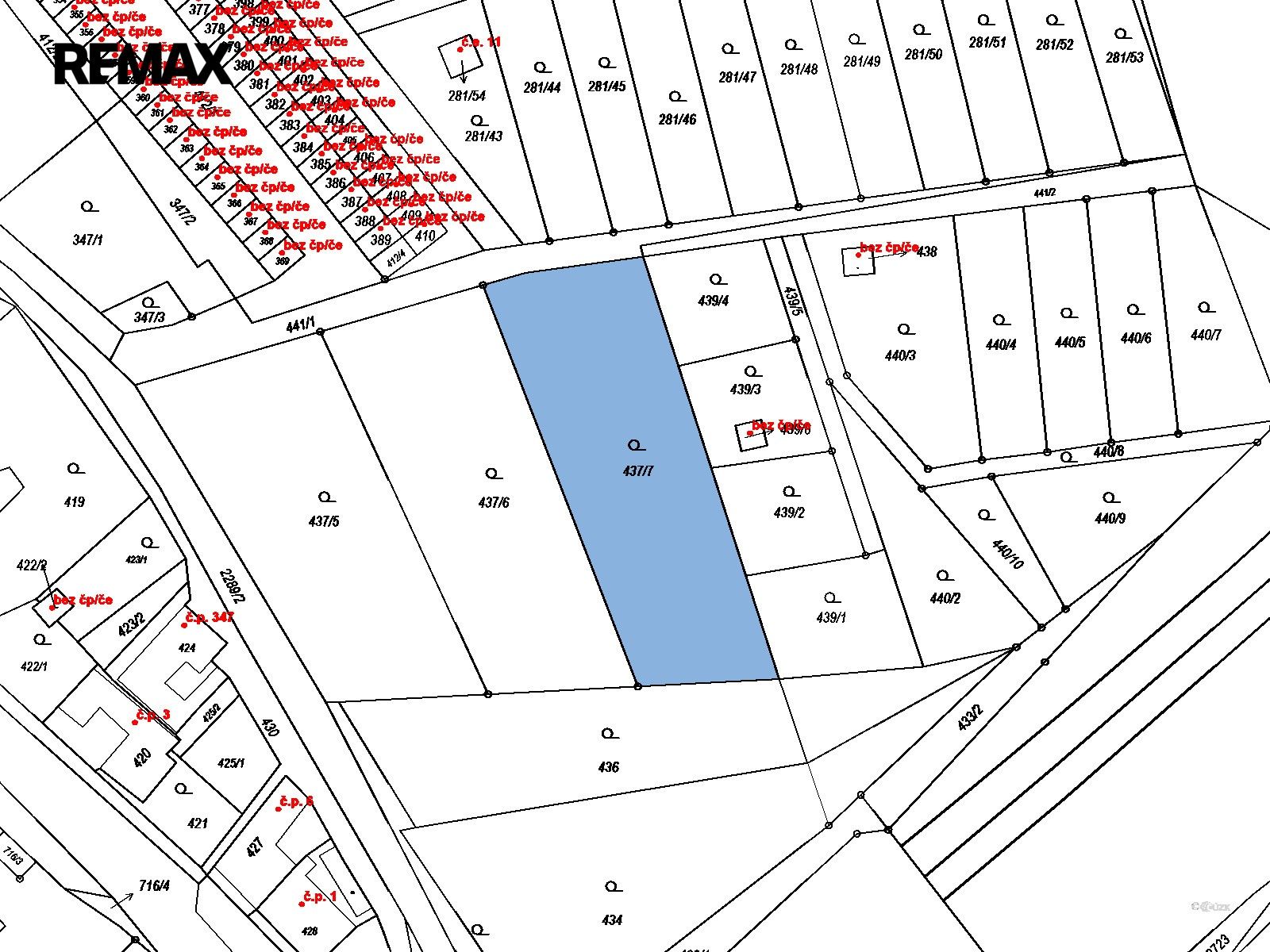 Pozemky pro bydlení, Suchdol nad Odrou, 1 607 m² - 2