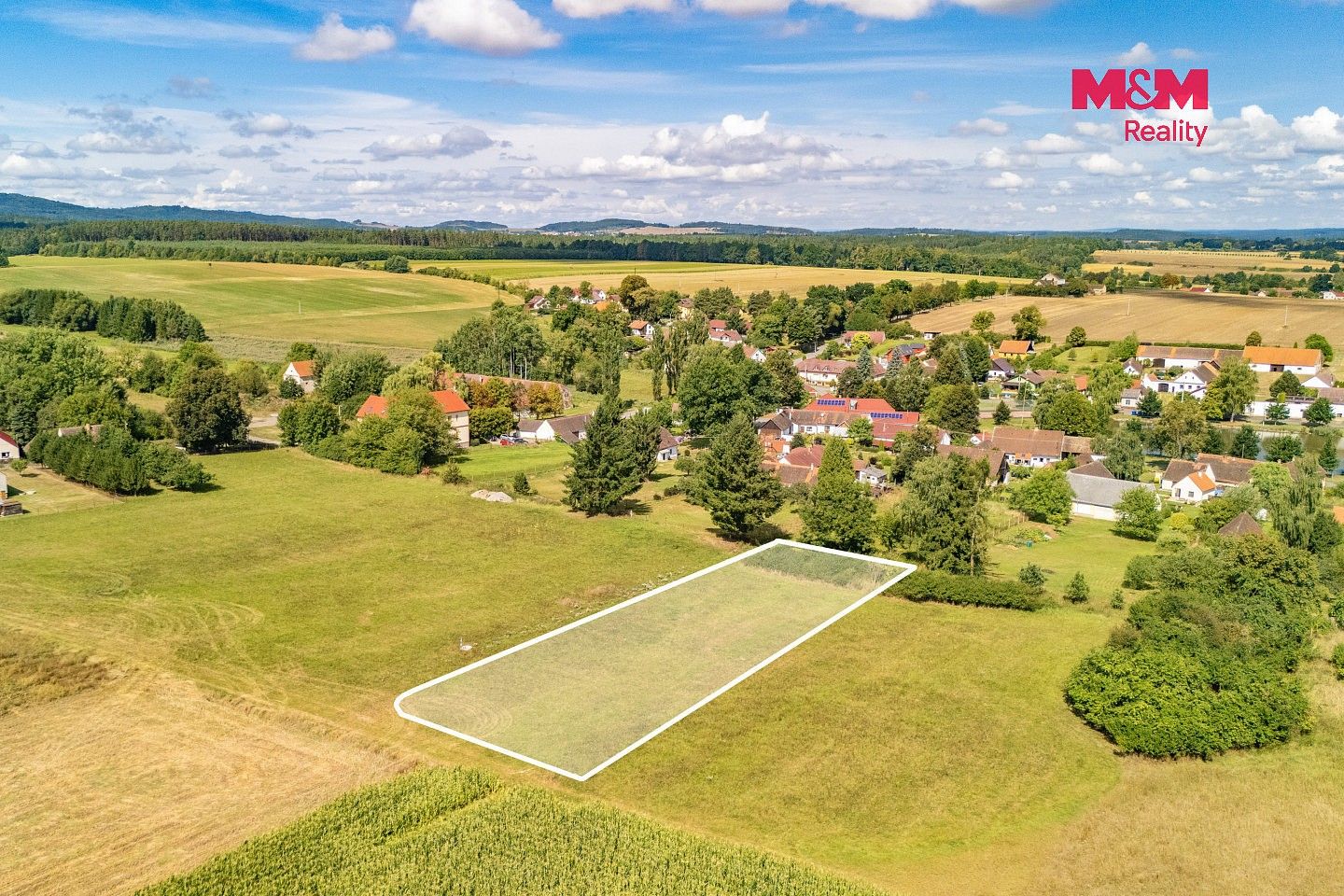 Pozemek pro bydlení · Albrechtice nad Vltavou - Údraž, okres Písek - 4