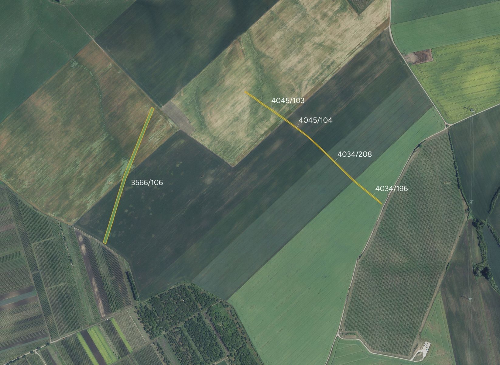 Zemědělské pozemky, Čejkovice