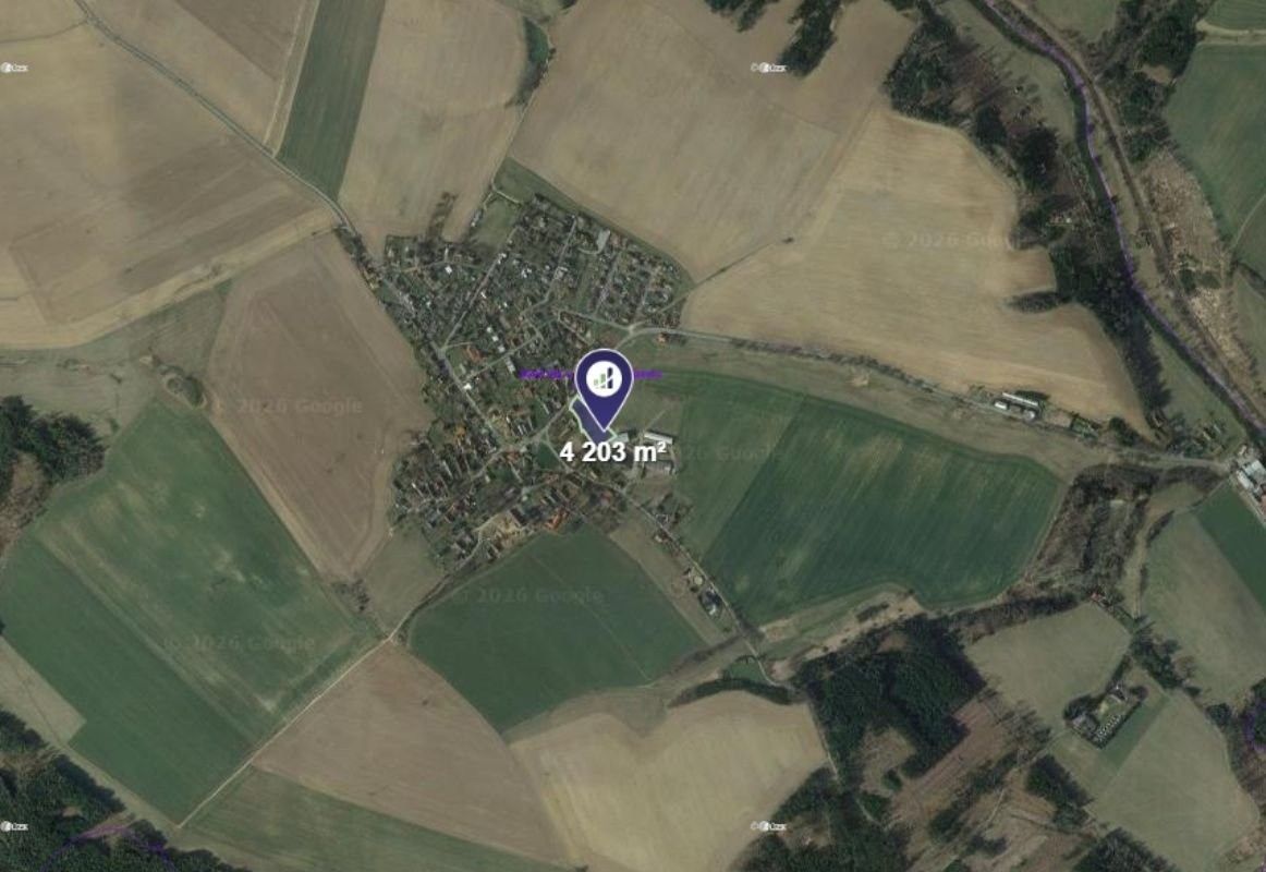 Pozemky pro bydlení, Nová Ves u Světlé, 4 203 m² - 2