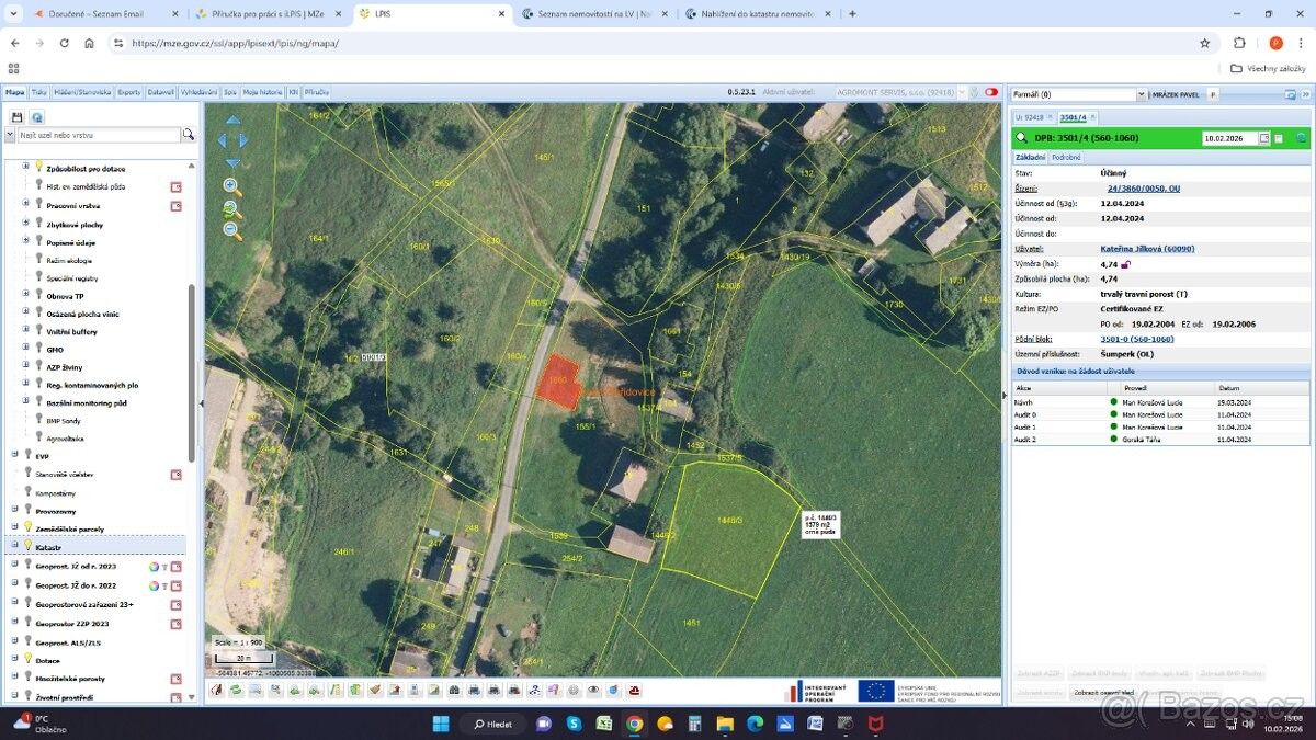 Pozemky pro bydlení, Staré Město pod Sněžníkem, 788 32