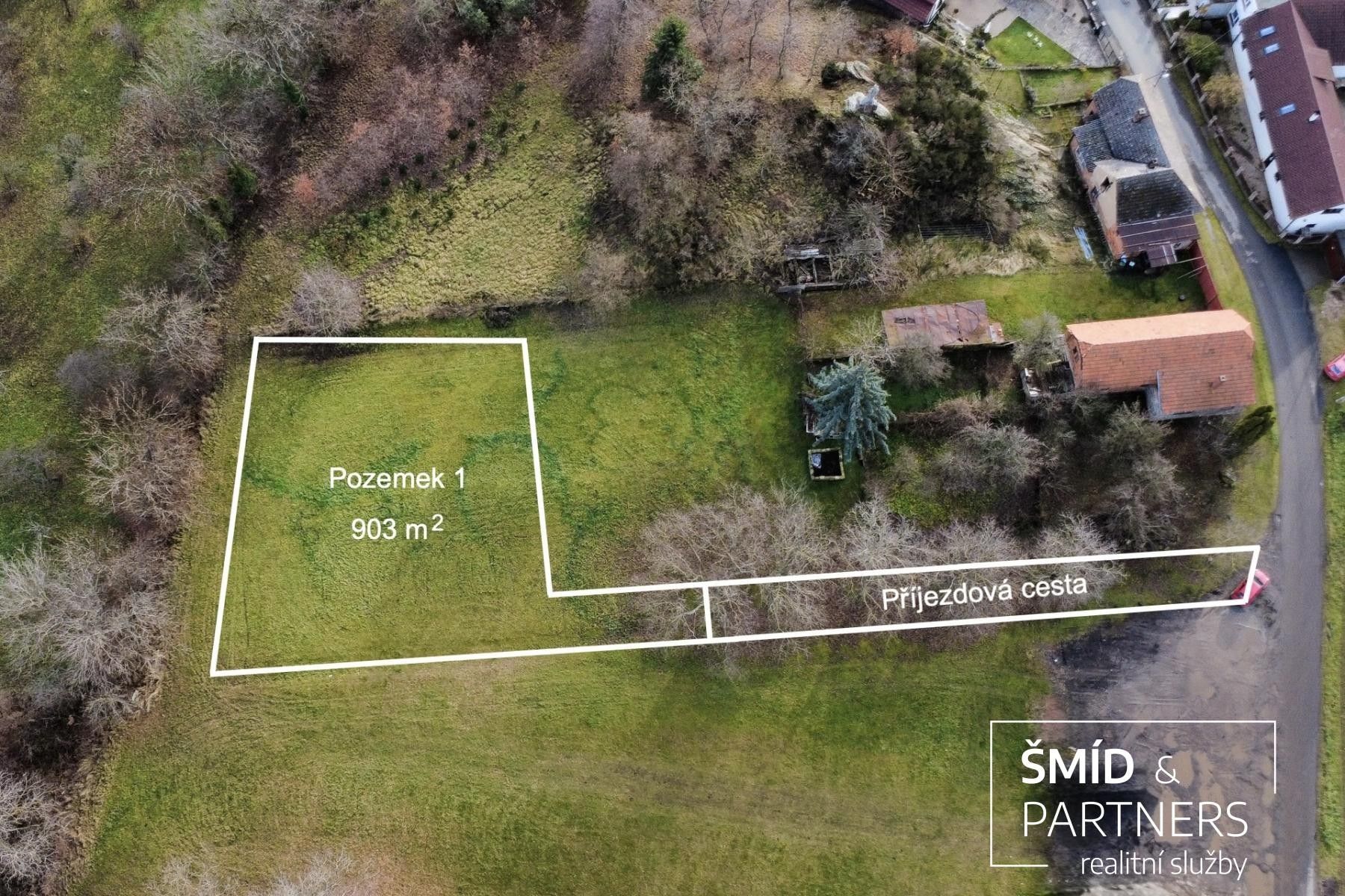 Pozemek pro bydlení, 903 m²