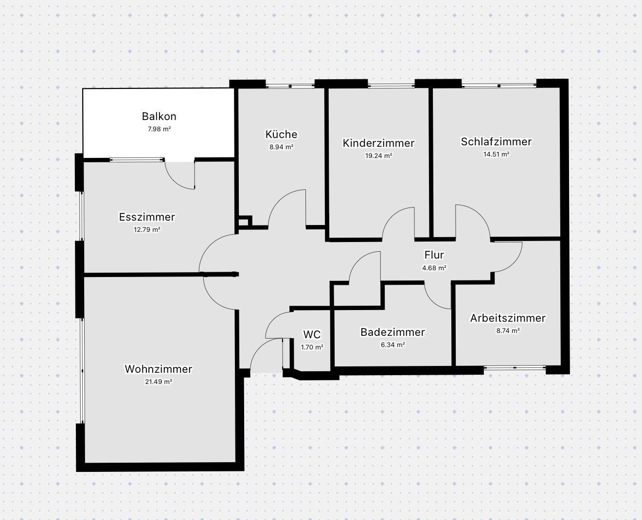 5+1, Stettiner Str. 15, , Dolní Sasko, 102 m² - 2