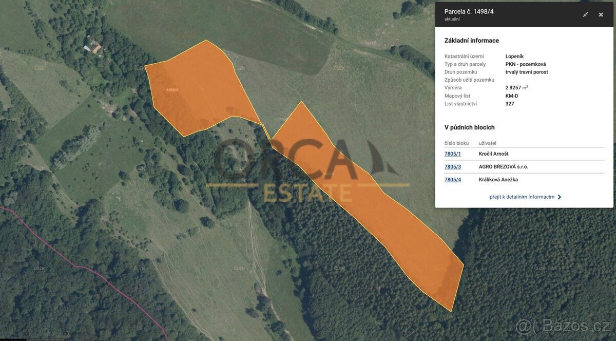 Pozemky pro bydlení, Březová u Uherského Brodu, 687 67