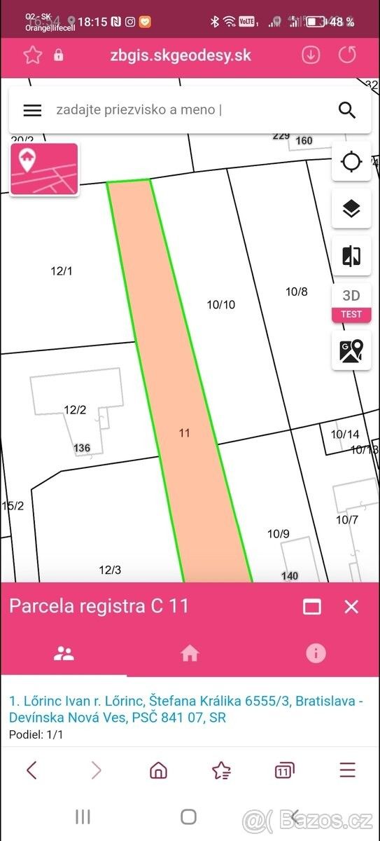 Pozemky pro bydlení, 987 65, Slovensko