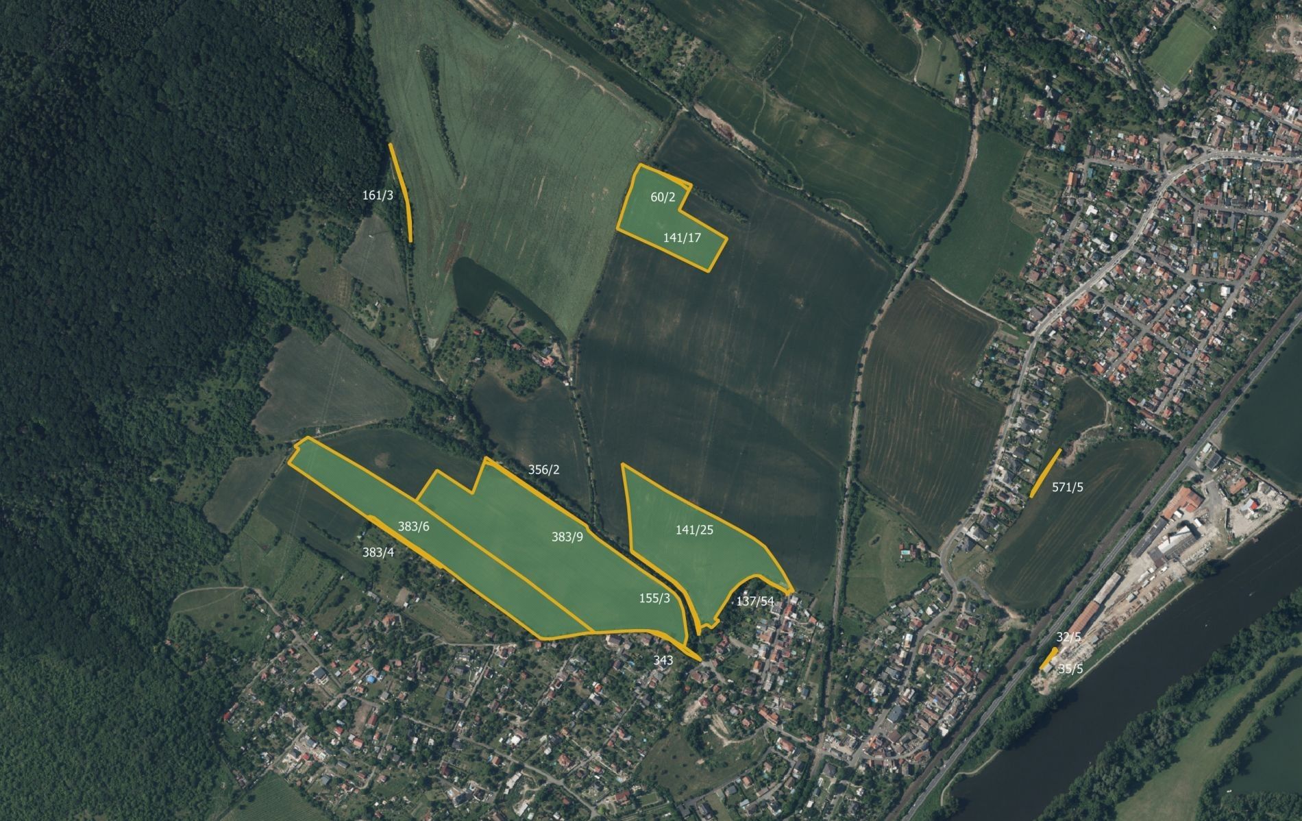 Zemědělské pozemky, Lhotka nad Labem - 2