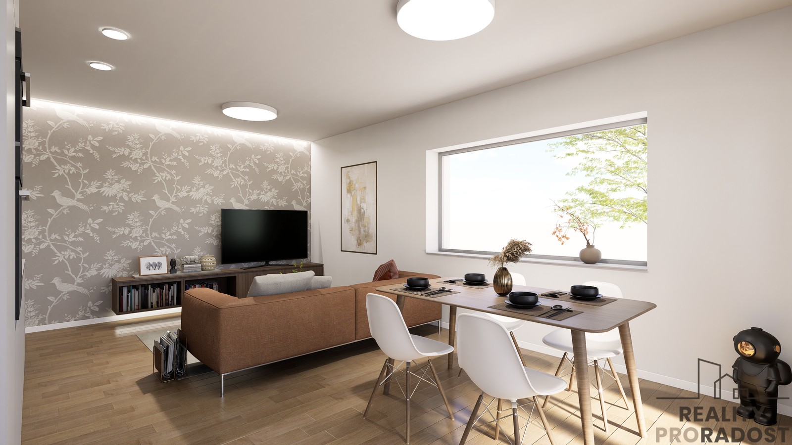 Byt 3+kk · 62 m² · Praha - 3