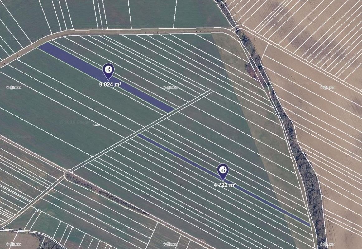 Prodej pozemek - Pašovice, 1 189 m² - 2