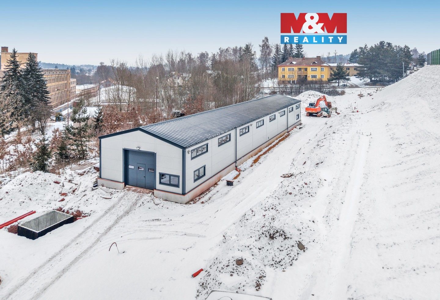 Výrobní prostory, Přibyslavská, Nová Paka, 450 m²