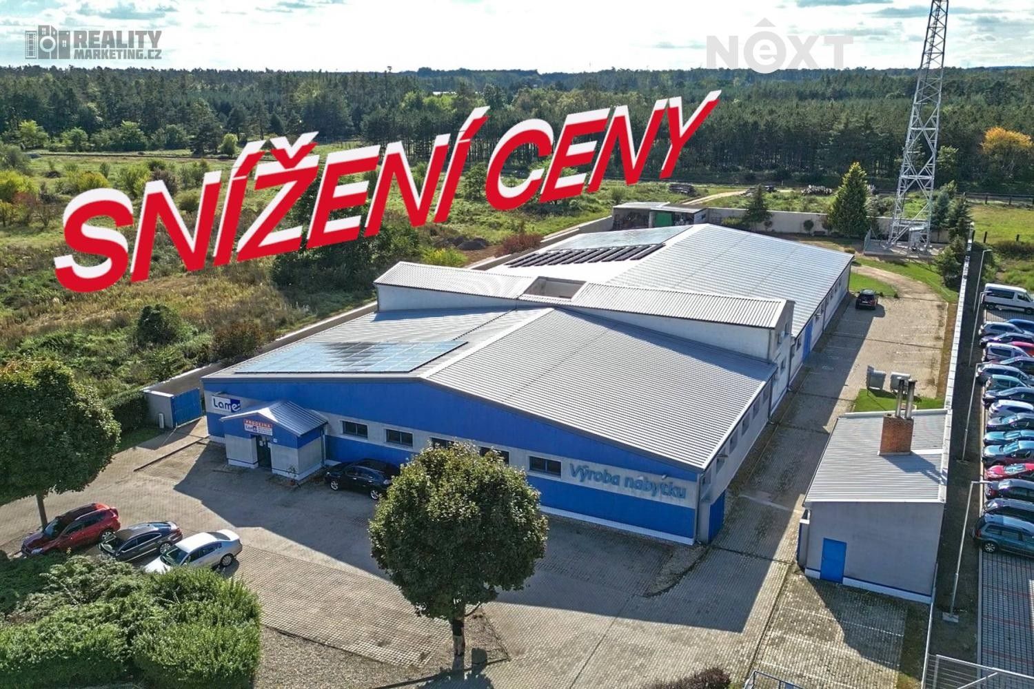 Výrobní prostory, Hraniční 1282, Břeclav Poštorná, 1 917 m² - 2