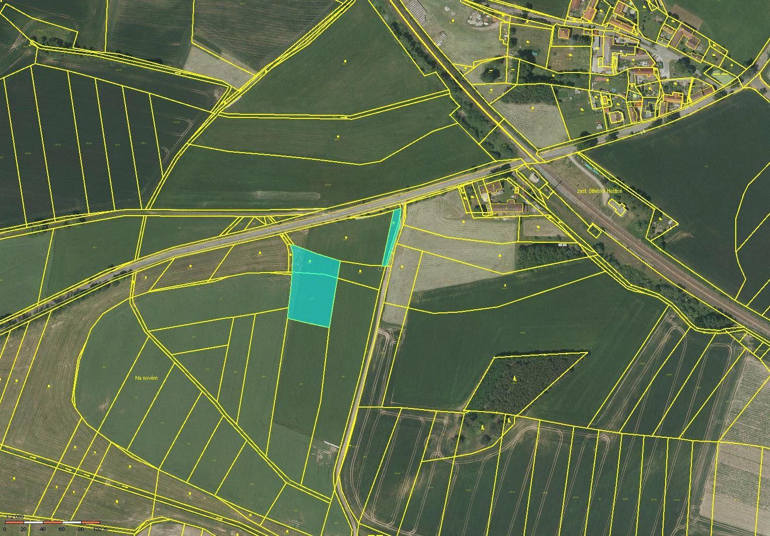 Zemědělský pozemek · 54 215 m² · Střelské Hoštice - 4