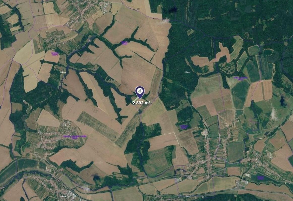 Zemědělské pozemky, Mistřice, 2 892 m² - 2