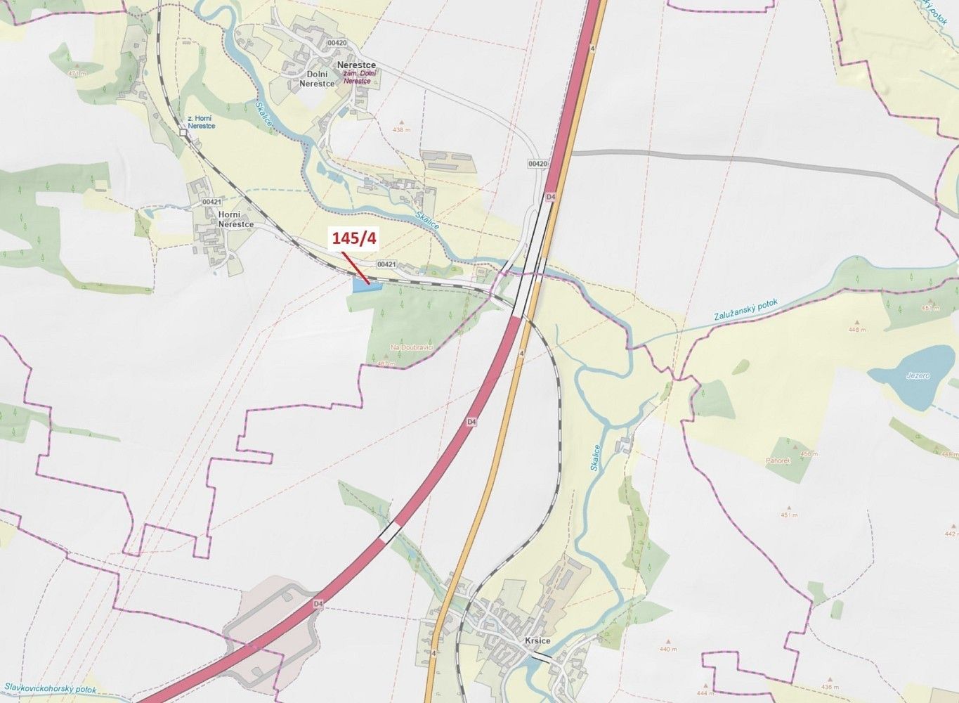 Louky, Nerestce, okres Písek, Jihočeský kraj - 1