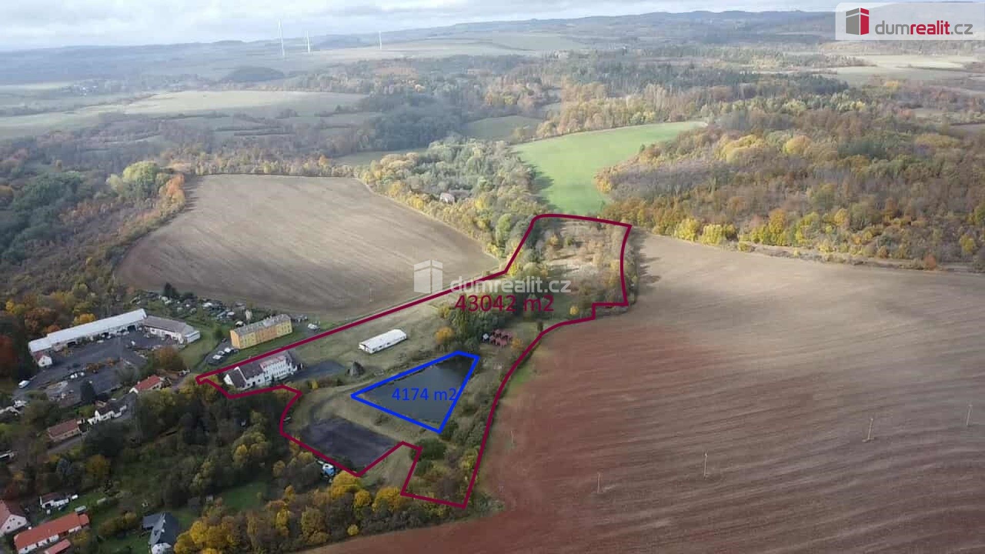 Prodej ubytovací zařízení - Kostrčany, Valeč, 43 069 m² - 5