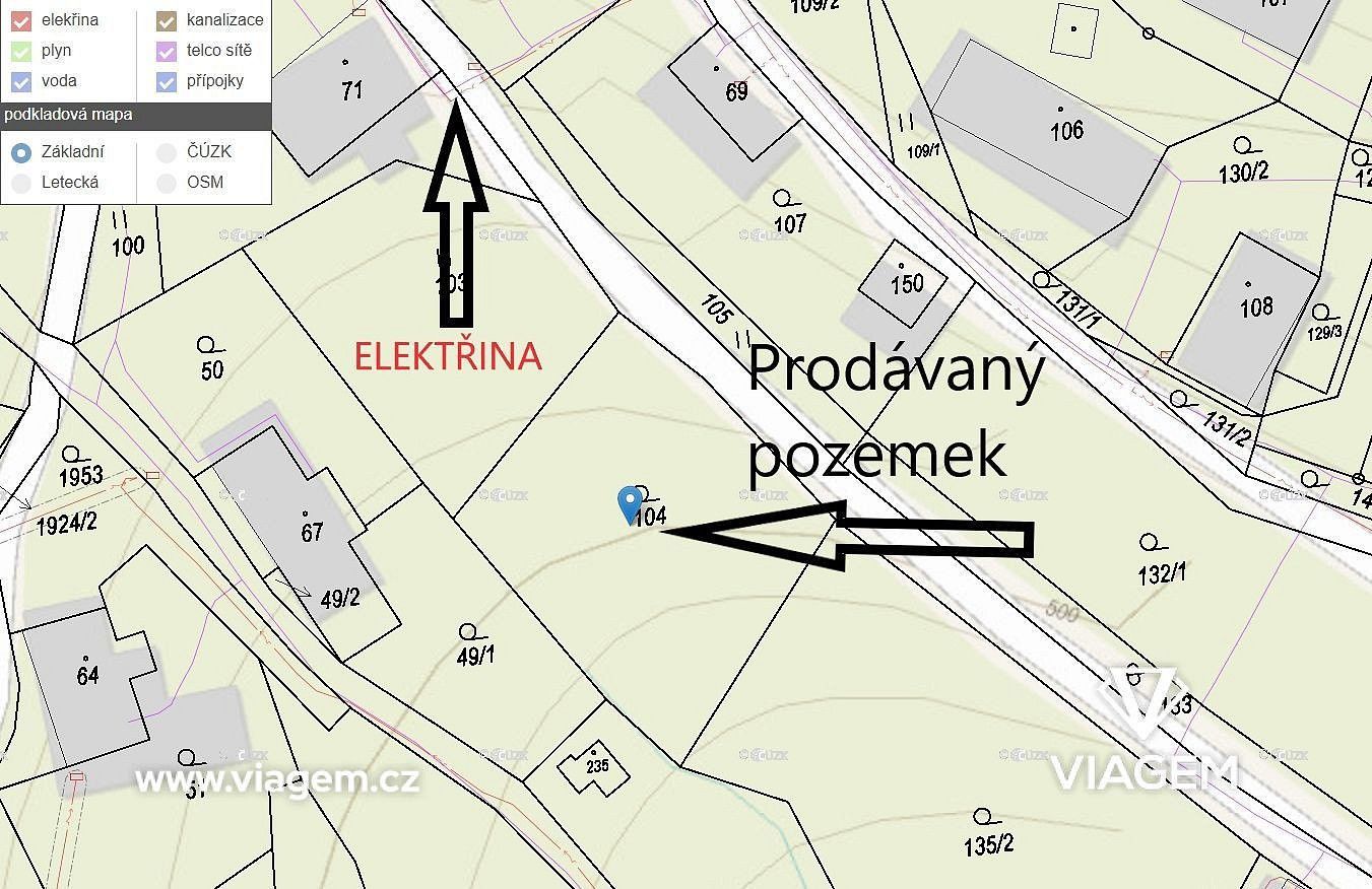Prodej pozemek pro bydlení - Roztoky u Semil, okres Semily, Liberecký kraj - 2