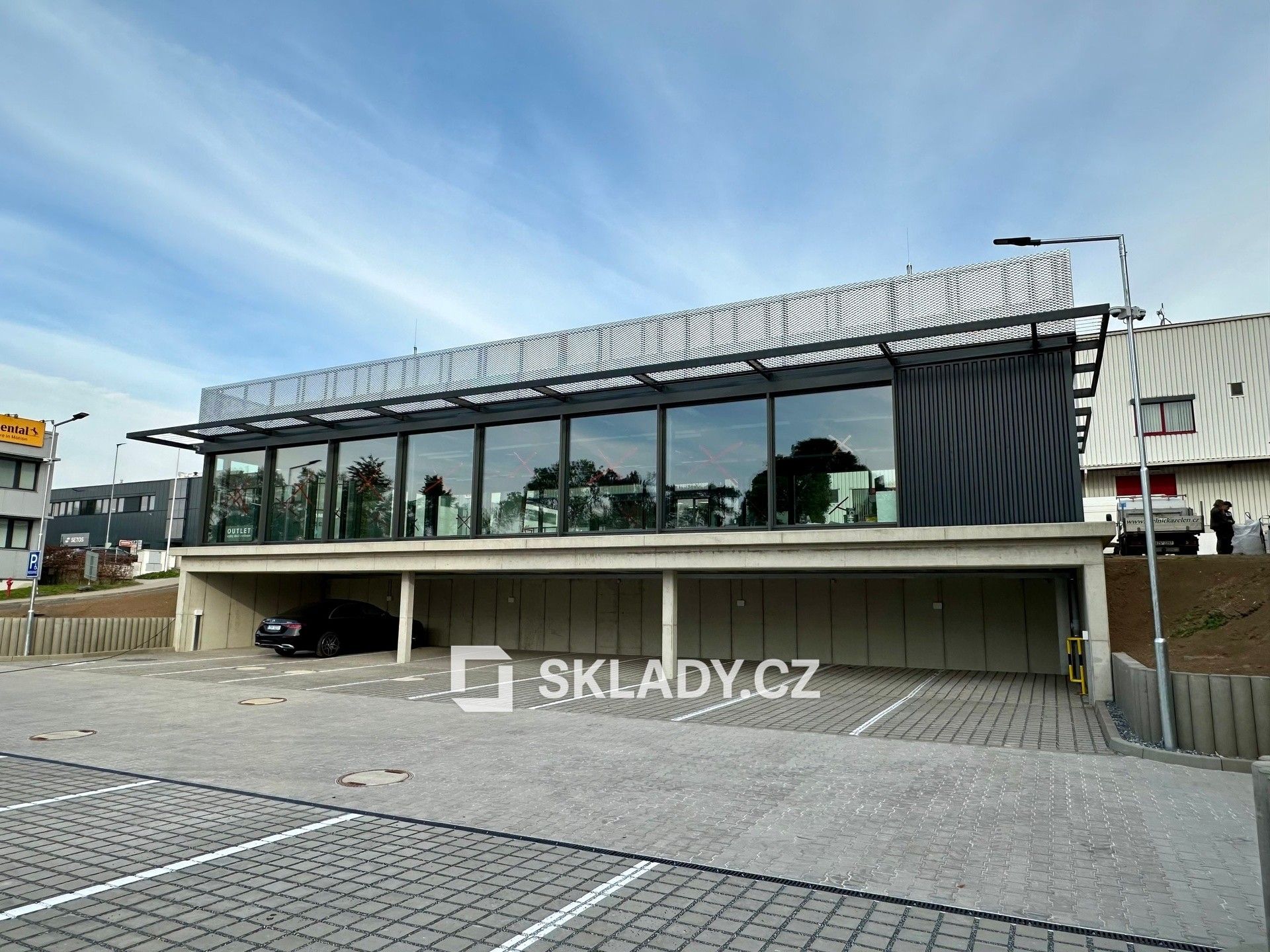 Obchodní prostory, K Zelenči, Praha Horní Počernice, 225 m² - 2