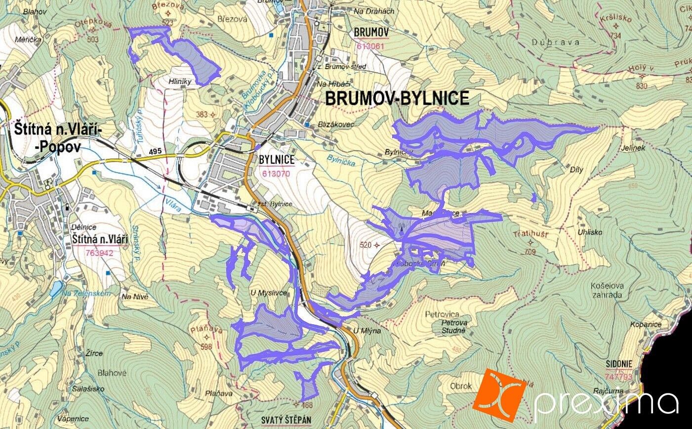 Pozemek · Brumov-Bylnice, okres Zlín, Zlínský kraj - 3