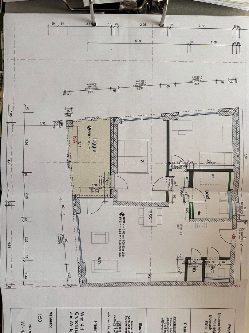 3+kk, Telawiallee 2, , Bádensko-Württembersko, 78 m² - 2