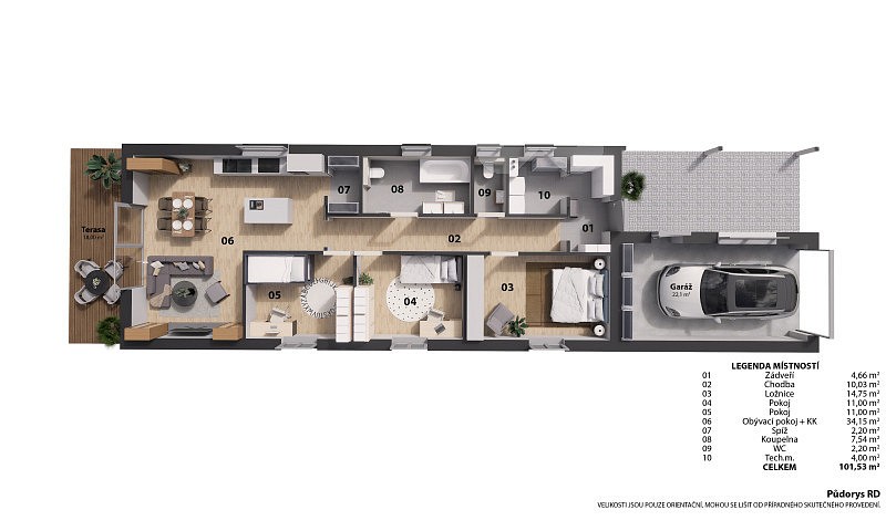 Rodinný dům · 101 m² · Velký Týnec, okres Olomouc - 3
