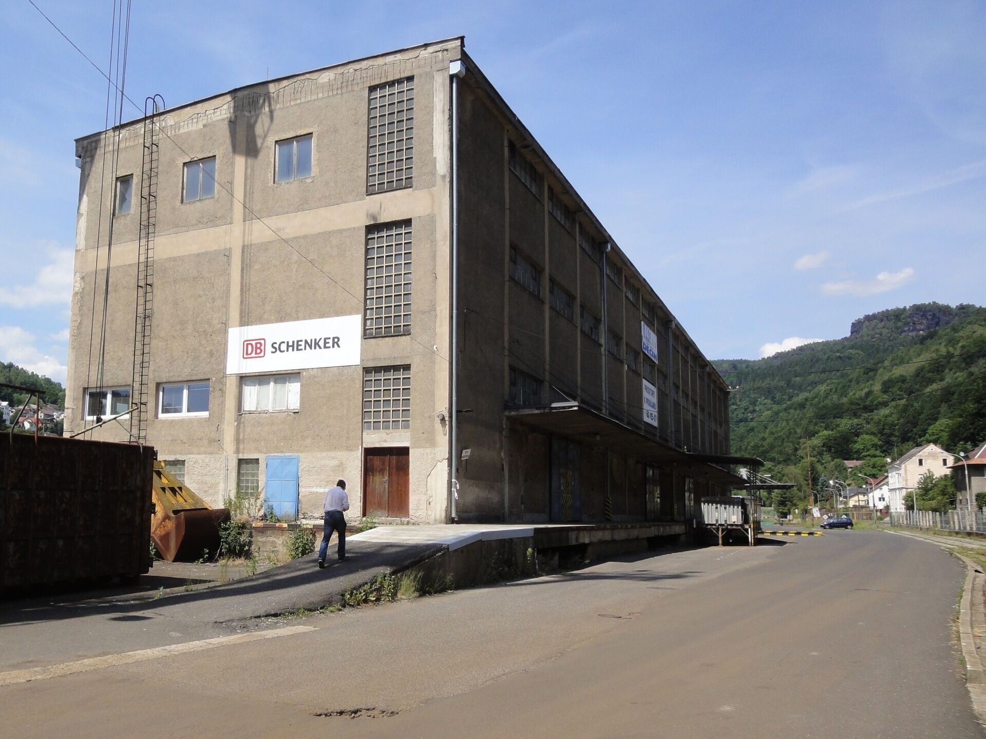 Pronájem sklad - Loubská, Děčín, 890 m²