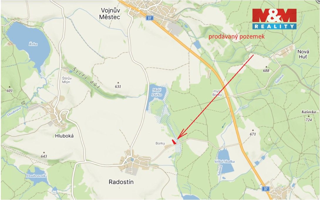 Prodej pozemek pro bydlení - Žďár nad Sázavou, 591 01