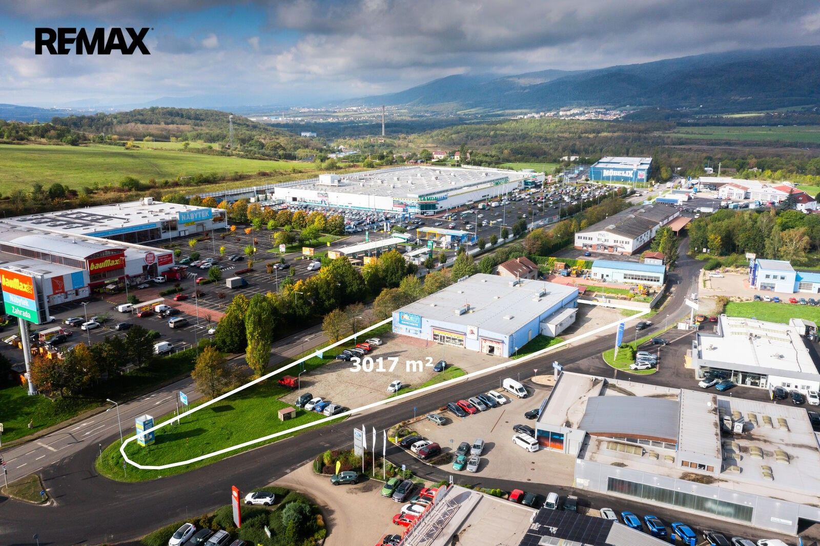 Obchodní prostory, Podhoří 369, Ústí nad Labem Všebořice, 1 210 m² - 2