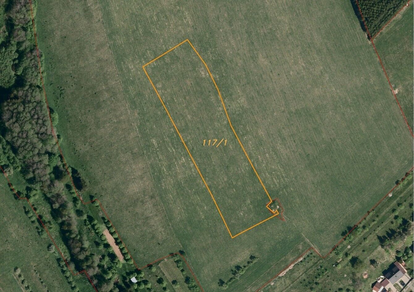 Zemědělské pozemky, Valašské Příkazy, 8 746 m² - 1