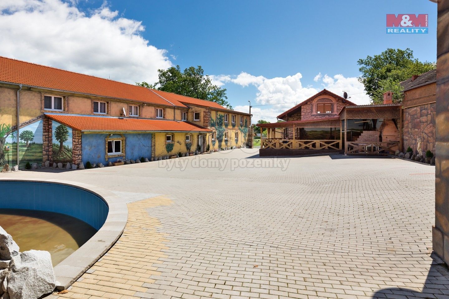 Ubytovací zařízení, Malý Malahov, Puclice, 895 m²