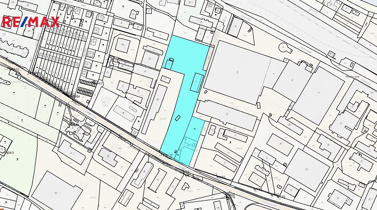 Prodej komerční pozemek - Přelouč, 15 m²