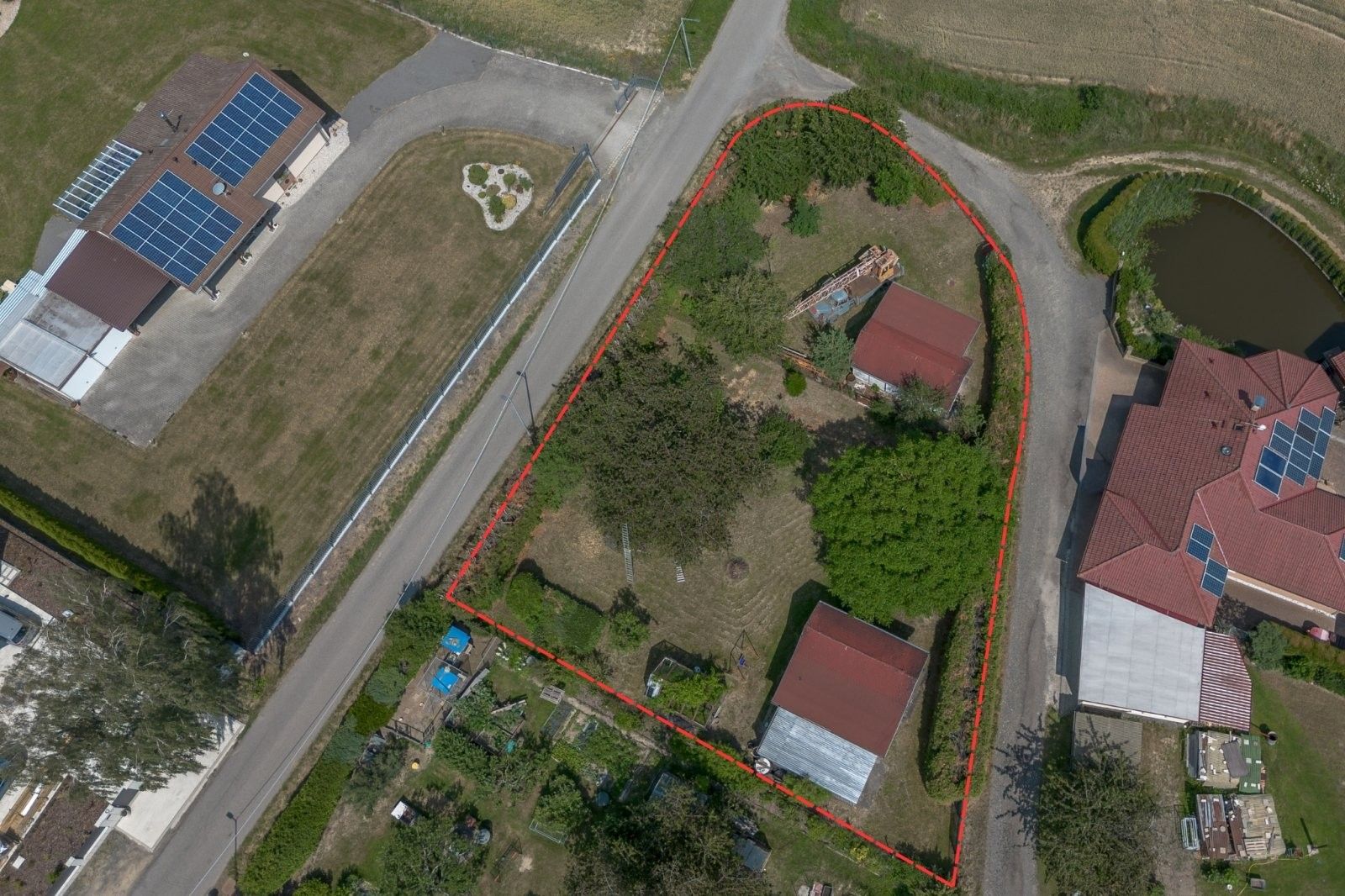 Pozemky pro bydlení, Větrovy, Tábor, 1 257 m² - 1