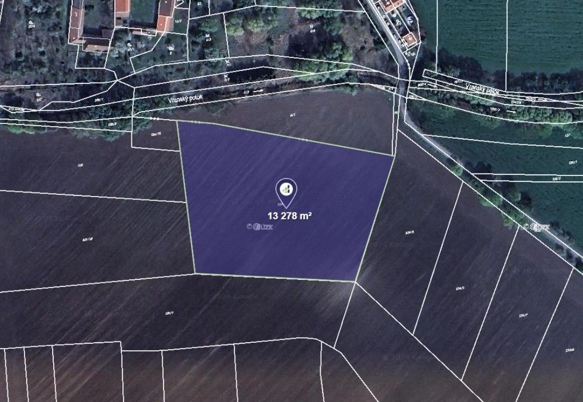 Zemědělské pozemky, Velvary, 1 106 m²