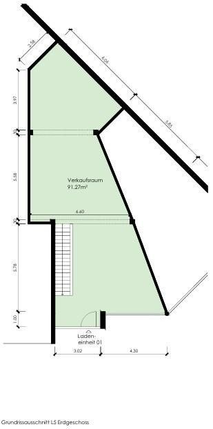 Obchodní prostory, , Hessen, 171 m² - 1