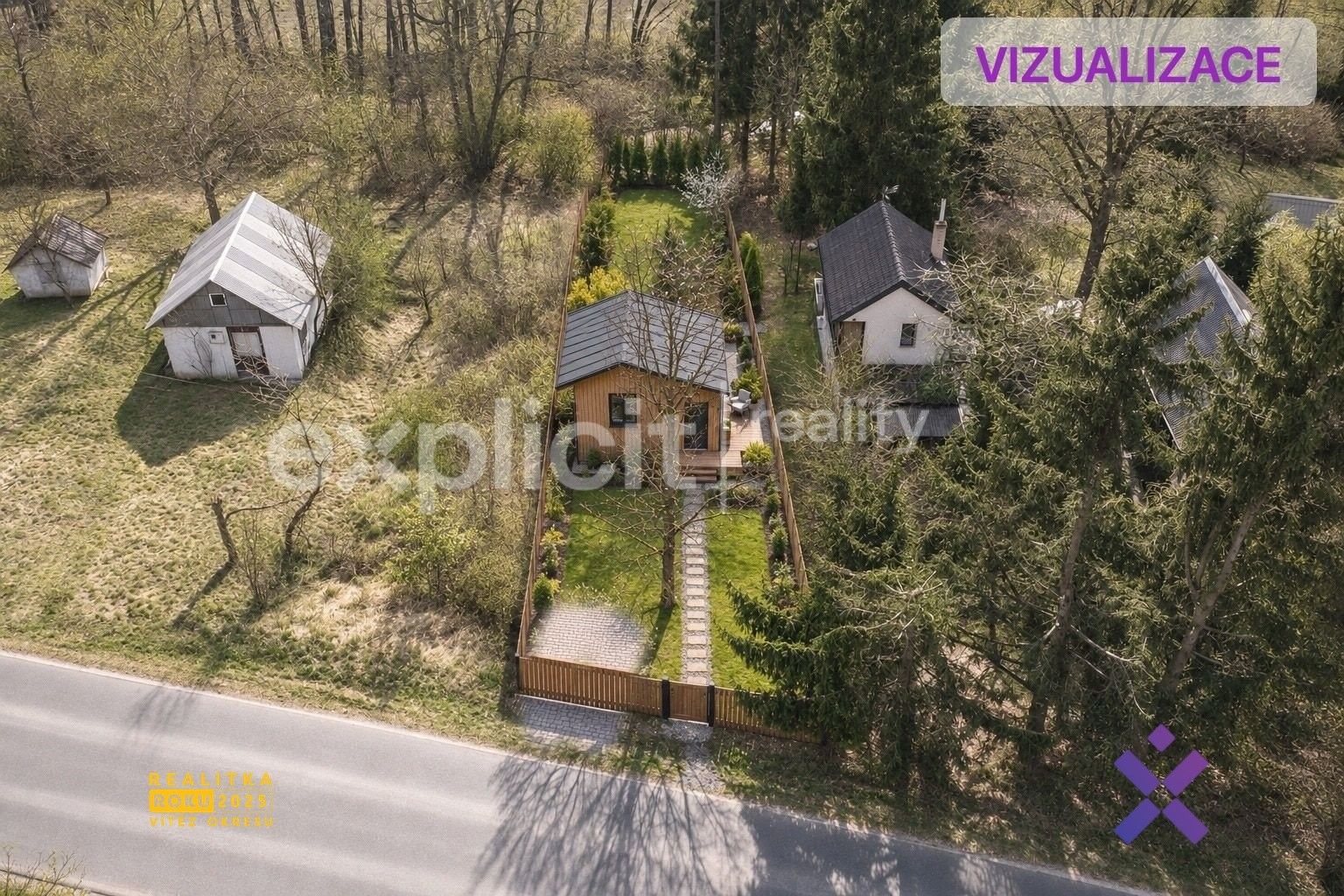 Chaty, Hluk, 20 m² - 2