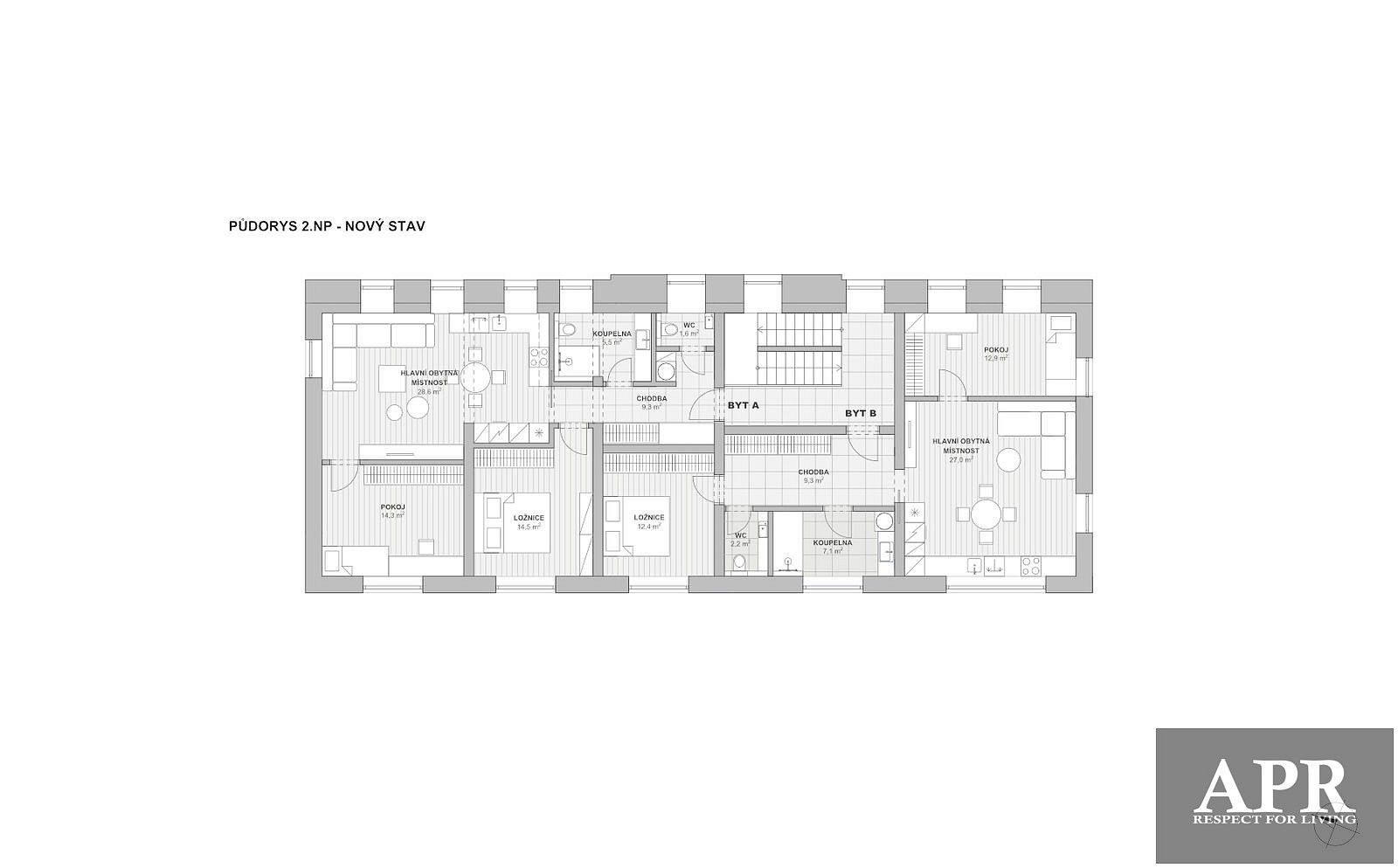 Činžovní dům · 456 m² · Bílovice, okres Uherské Hradiště, Zlínský kraj - 4