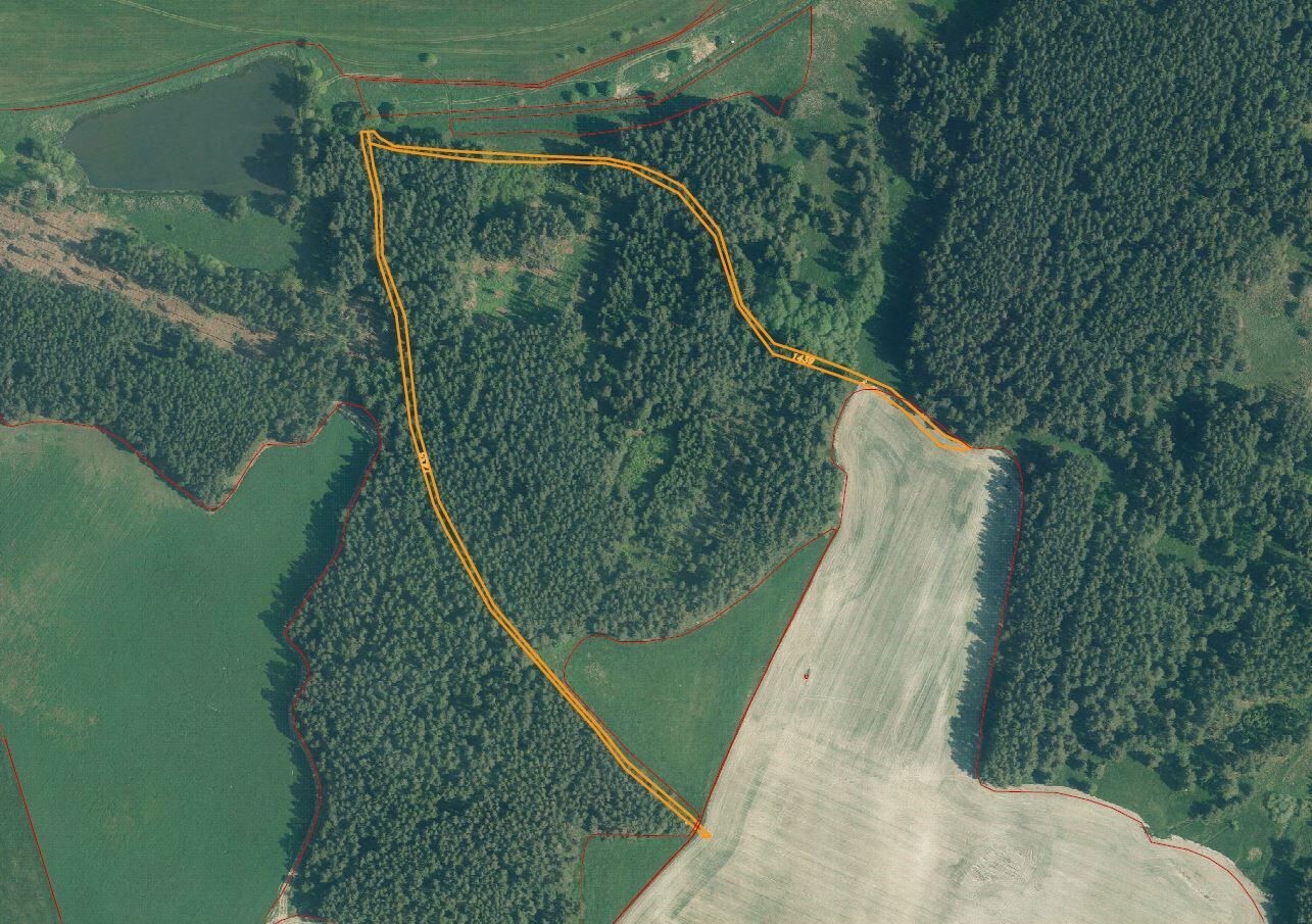 Prodej pozemek - Tisová Kumpolec, 4 563 m² - 5
