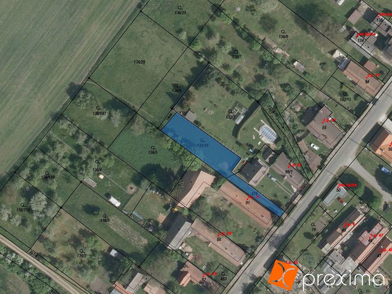 Pozemky pro bydlení, Libáň, okres Jičín, Královéhradecký kraj - 1
