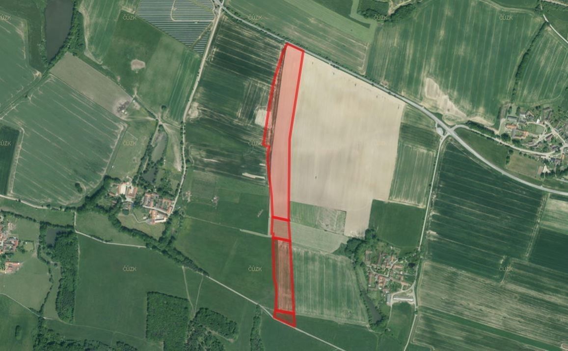 Zemědělské pozemky, Sedlovice, Němčice, 77 815 m²