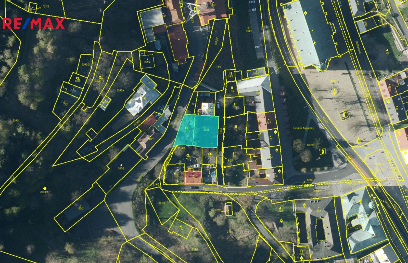 Prodej pozemek pro bydlení - Jáchymov, 693 m²