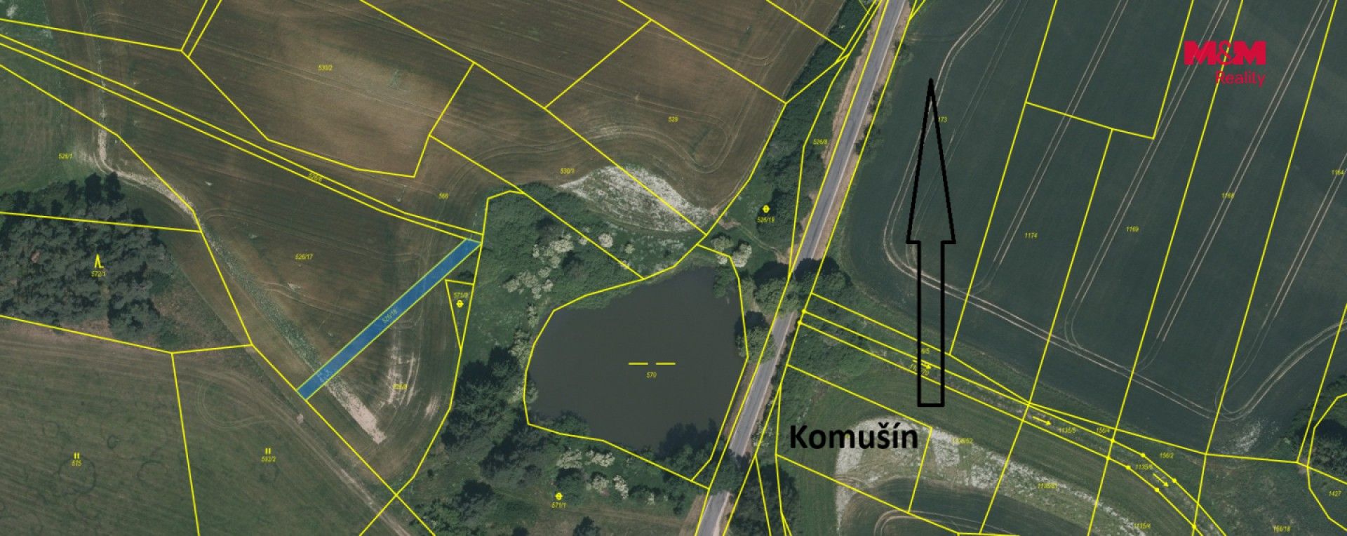 Zemědělský pozemek · Horažďovice Komušín - 3
