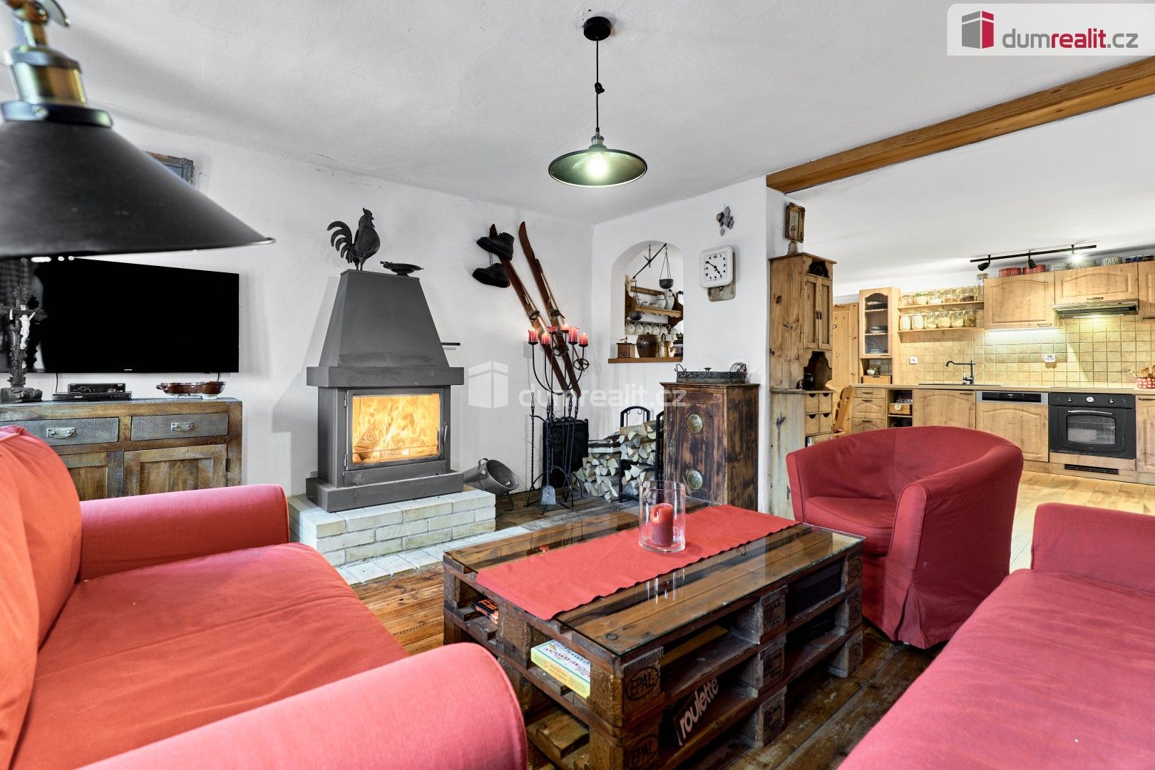 Chaty, Frymburk, 100 m²