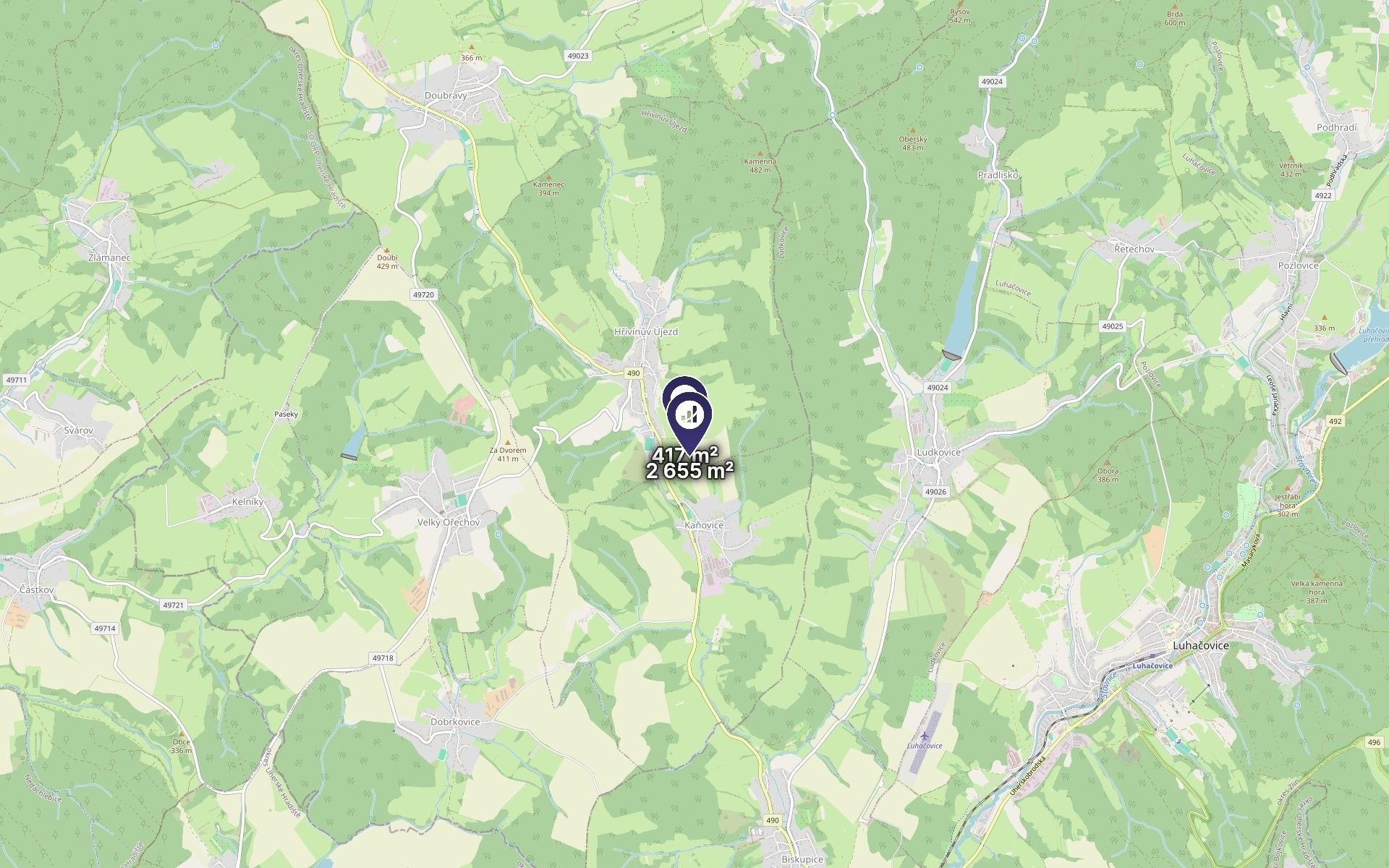 Zemědělský pozemek · 1 536 m² · Hřivínův Újezd - 3